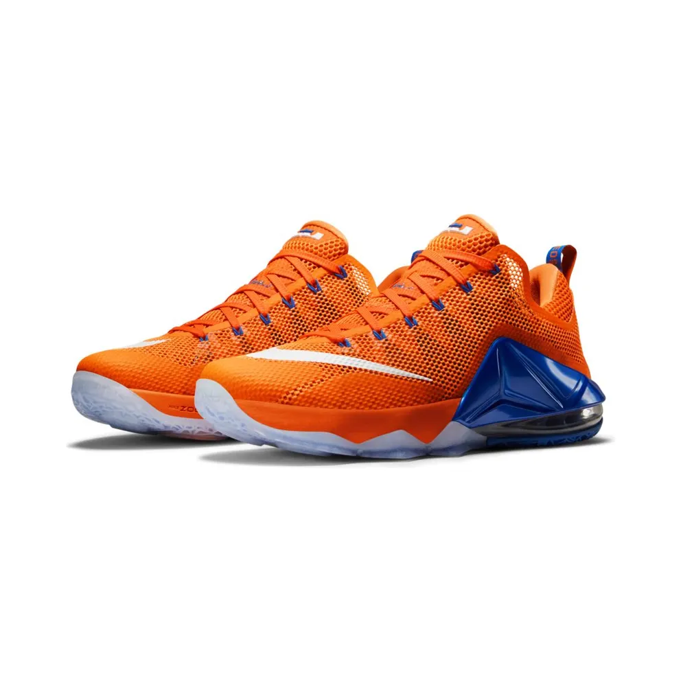 Nike LeBron 12 Low Cavs Classic Bright Citrus/White-Total Orange-Soar (724557-838)
