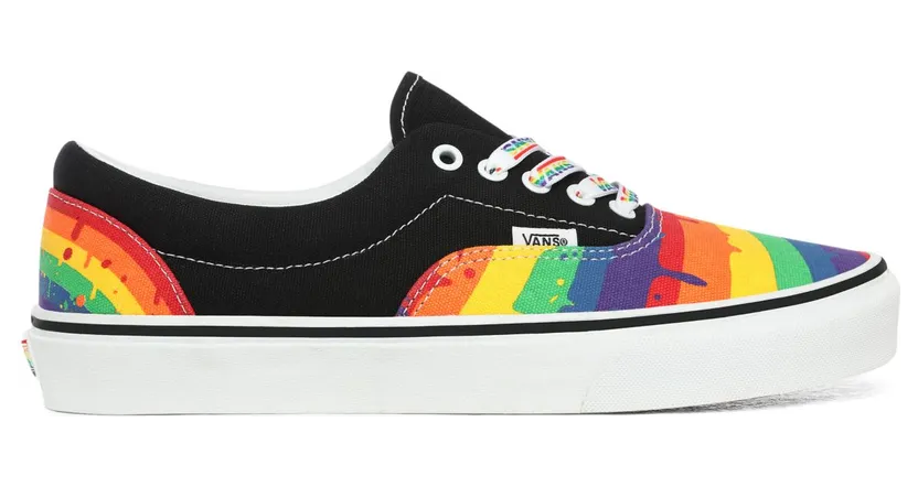 VANS Rainbow Drip Era Schoenen (Zwart)