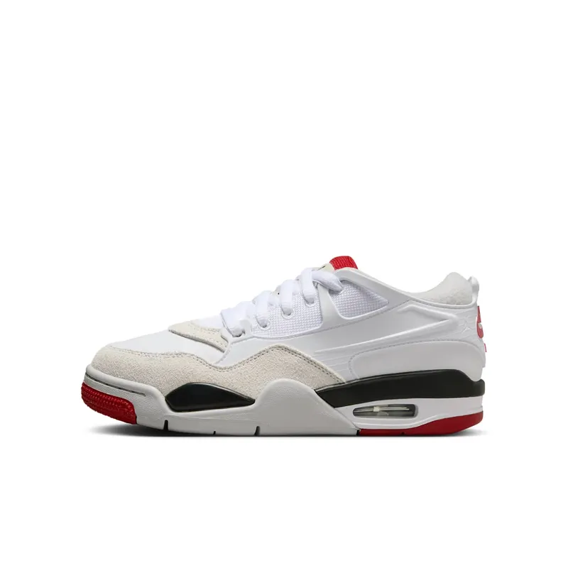 Jordan 4 RM White Black Neutral Grey Varsity Red (FQ7938-102)