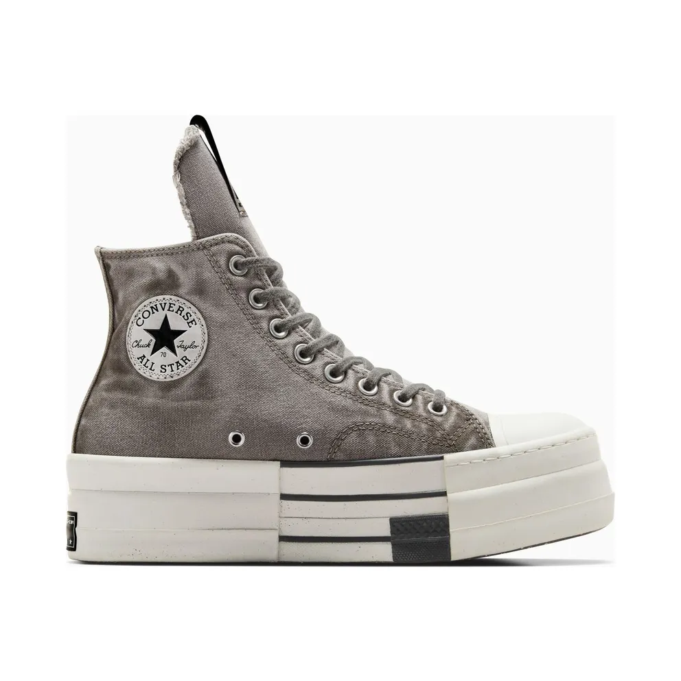 Converse DBL DRKSTAR Chuck Taylor All Star 70 Hi Rick Owens DRKSHDW Overdye Concrete (A06755C)