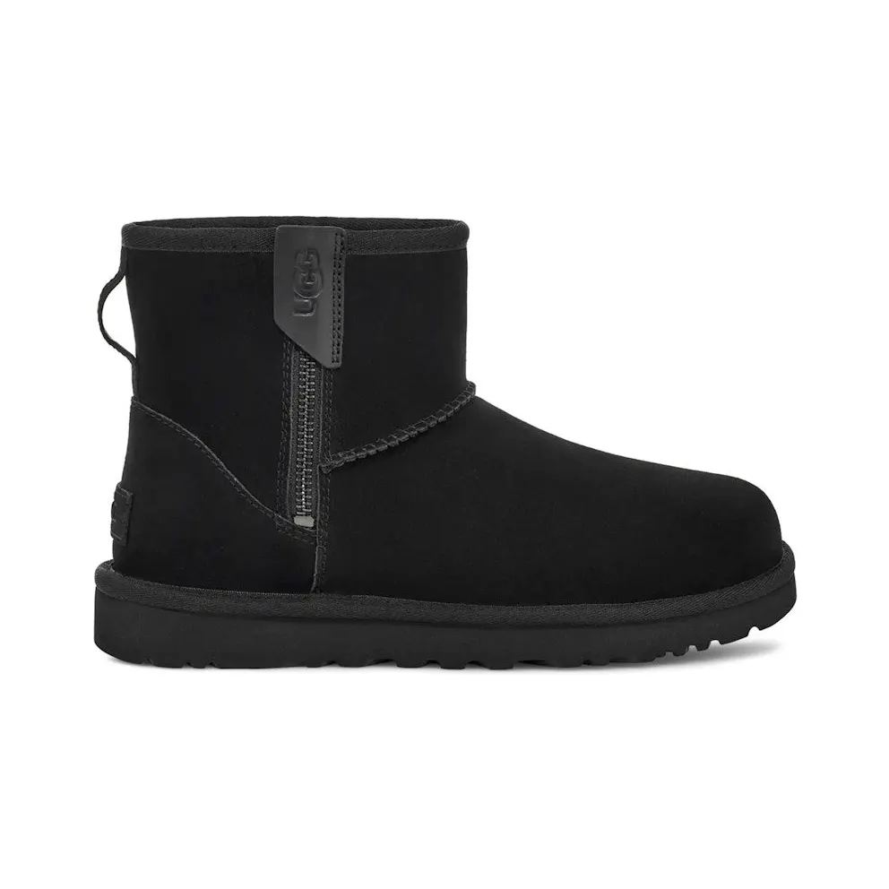 UGG Classic Mini Bailey Zip Boot Black (1151230-BLK)