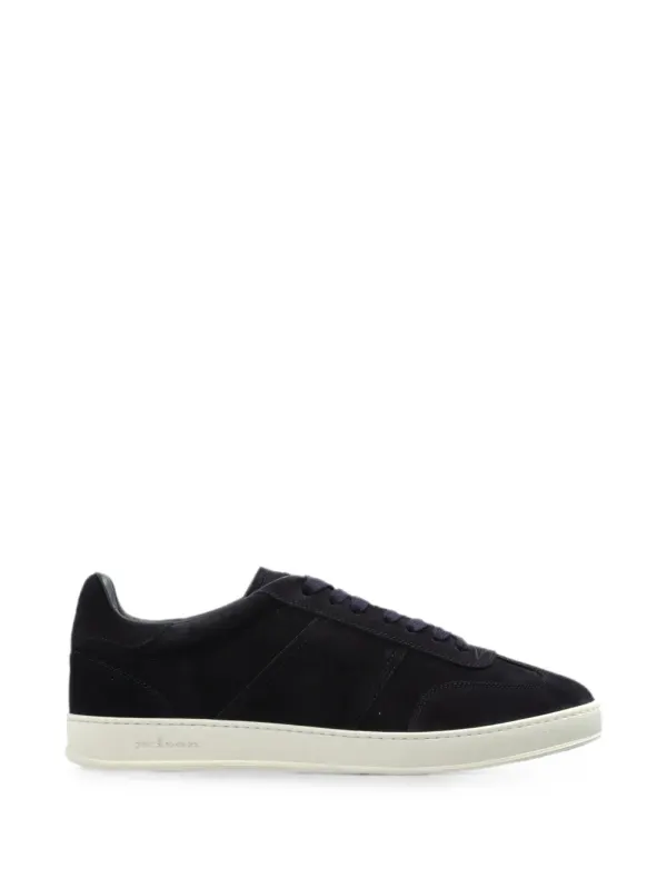 Kiton lace-up leather – Blue (USSA396N015110500D0)