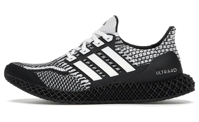 Adidas Ultra 4D 5.0 ‘Cookies And Cream’ Core Black/Cloud White/Carbon (G58158)