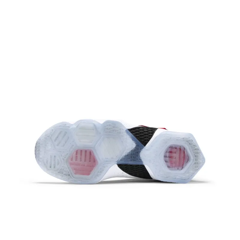 Nike LeBron 13 Away (GS) University Red/White-Black-Laser Orange (808709-610)