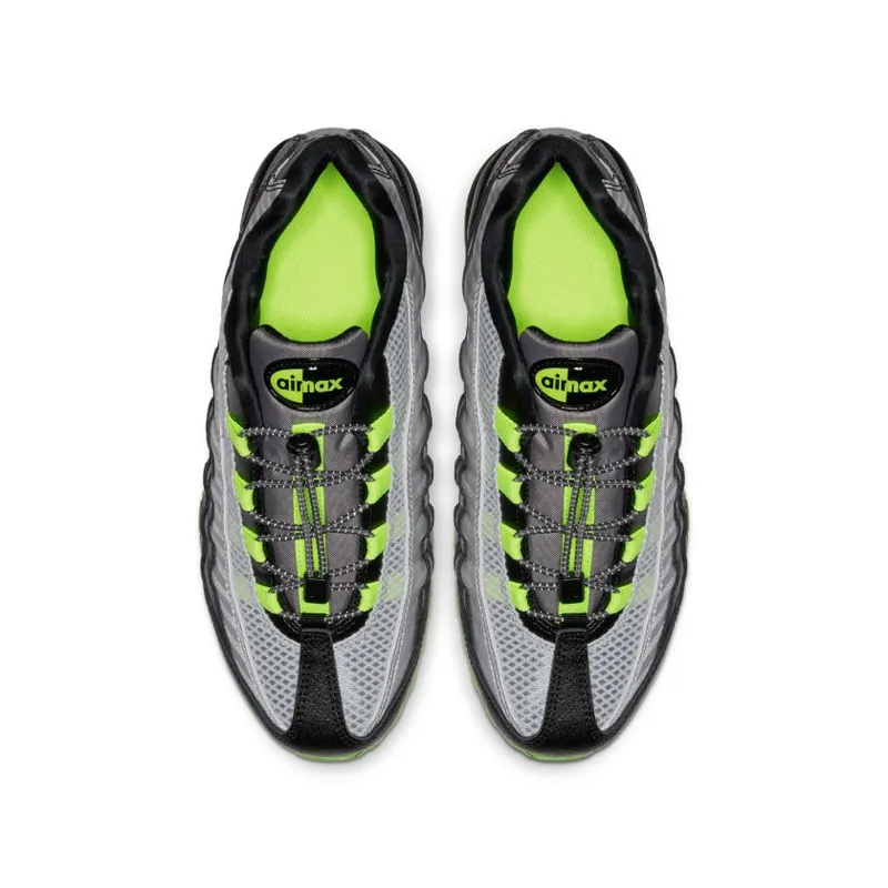 Nike Air Max 95 Black Gunsmoke Volt (GS) Black/Black/Gunsmoke (BQ4747-001)