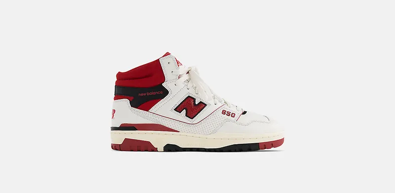 New Balance 650R x Aime Leon Dore White Red (BB650RE1)