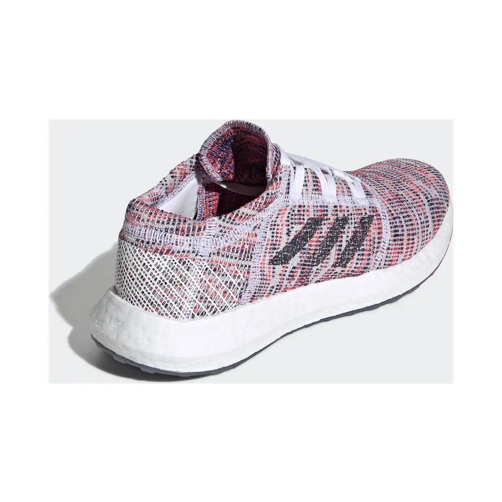 adidas Pureboost Go Cloud White Shock Red (W) Cloud White/Legend Ink/Shock Red (B75829)