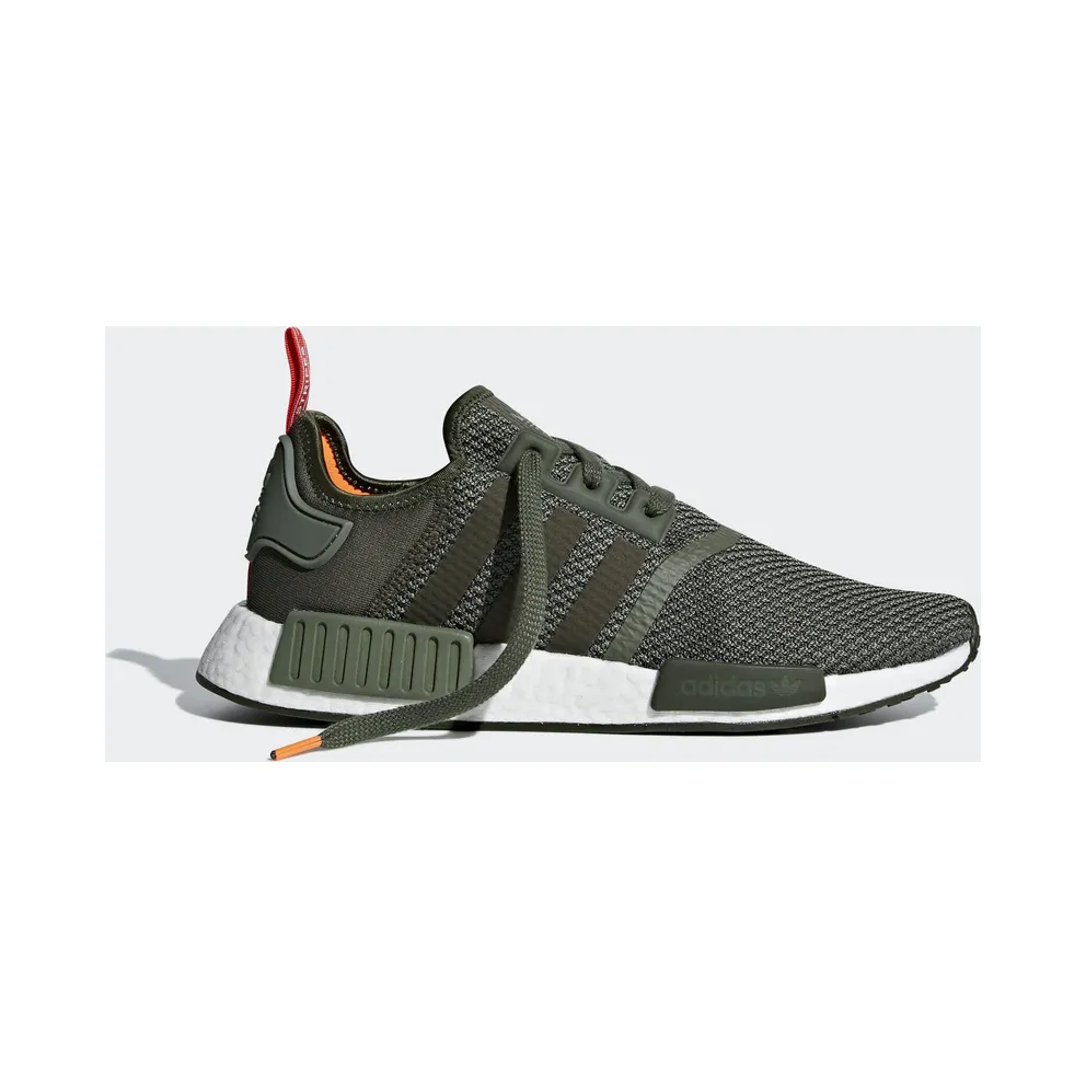 adidas NMD R1 Olive Orange Base Green/Night Cargo/Solar Orange (B37620)