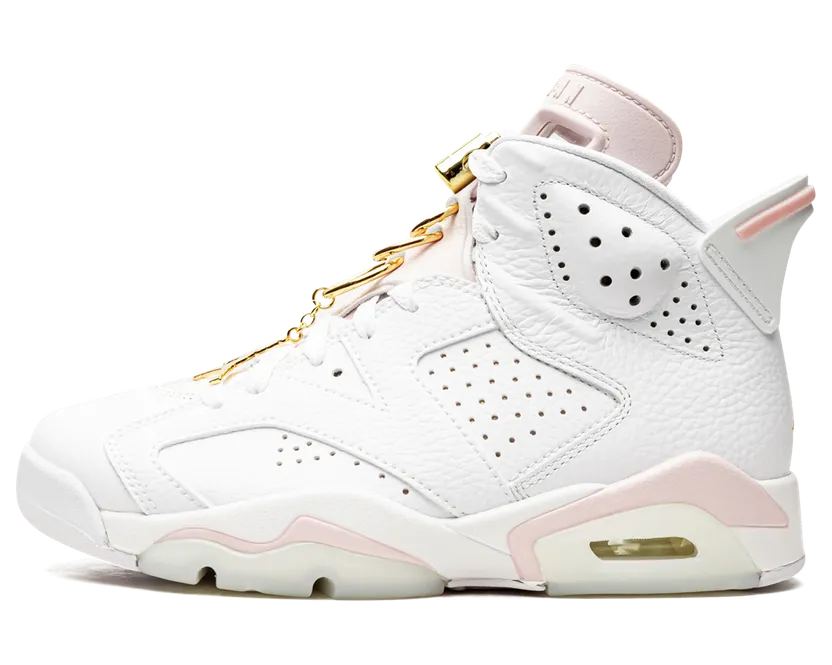 Air Jordan 6 Retro Gold Hoops (2021) (DH9696-100)