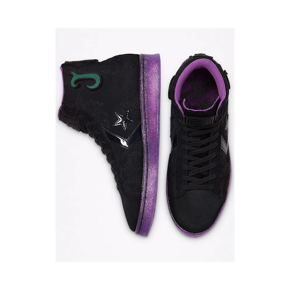 Converse Joe Freshgoods x Pro Leather High ‘Black Purple’ Black/Black/Amaranth Purple (170645C)