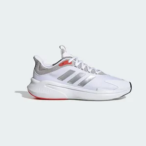 adidas AlphaEdge + Cloud White / Silver Metallic / Bright Red (IF7289)