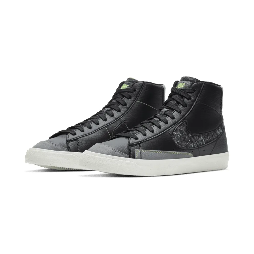 Nike Blazer Mid ’77 Vintage Black Light Bone Black/Electric Green/Light Bone (CW6726-001)