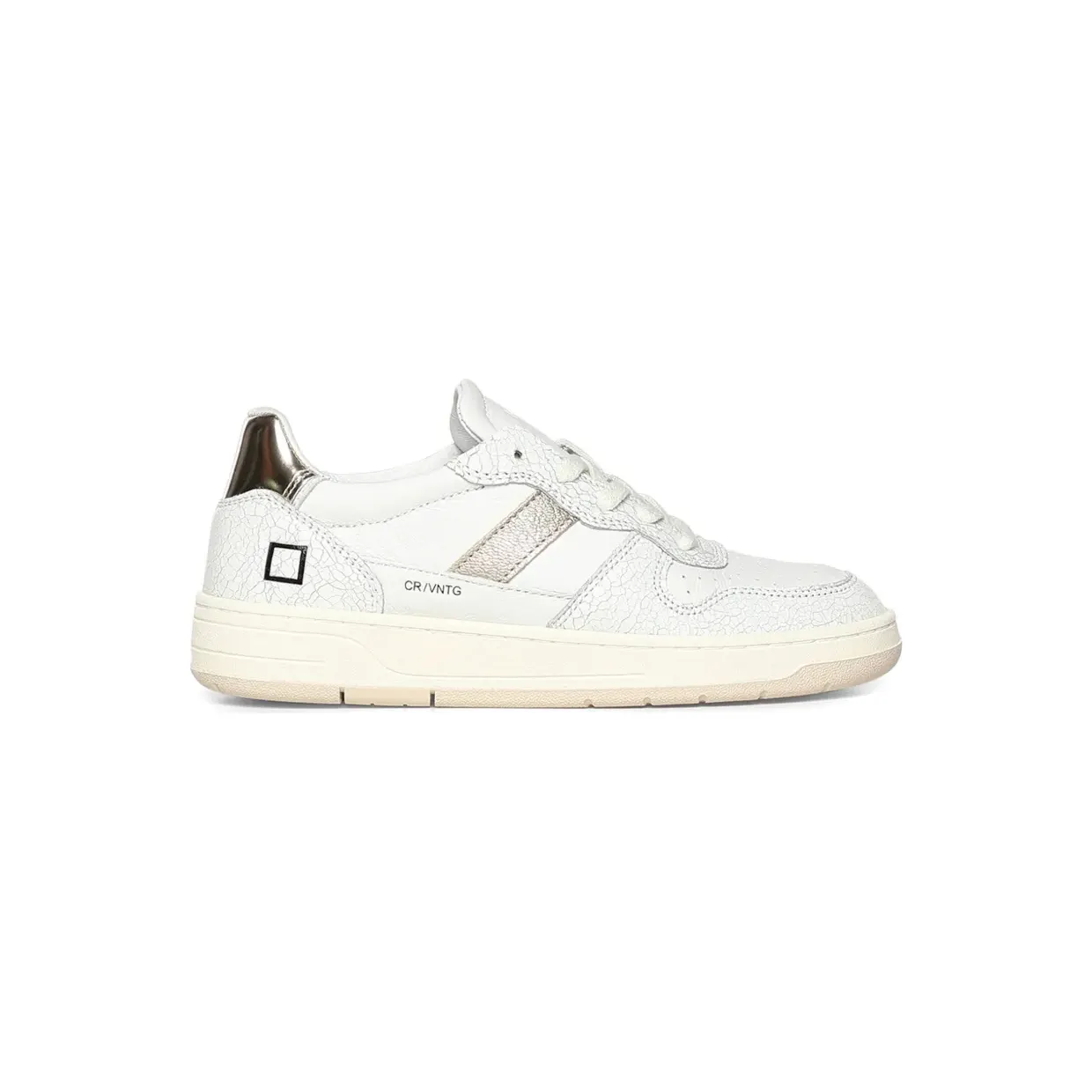 D.A.T.E. Court 2.0 suède “White” (W441C2VCWM)