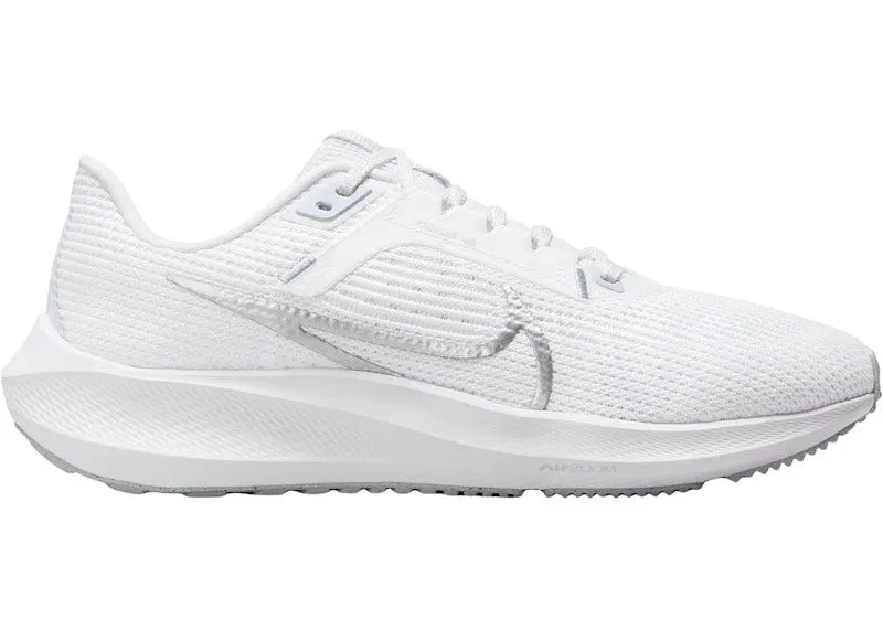 Nike Pegasus 40 White Metallic Silver (DV3854-101)