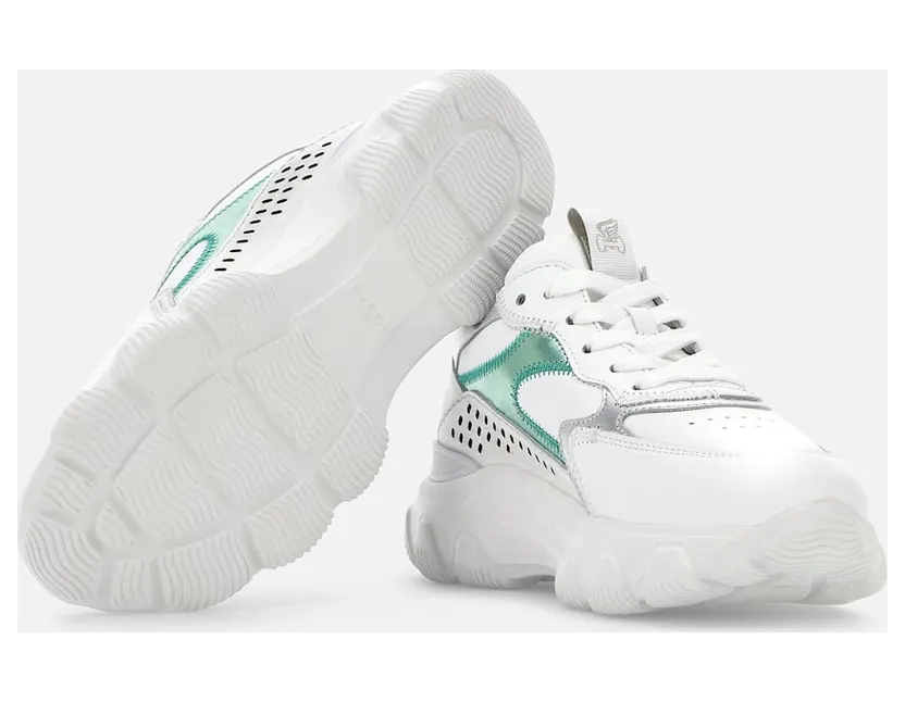 Hogan Hyperactive White Silver Green (HXW5400DQ01NOX0RU2) (4)