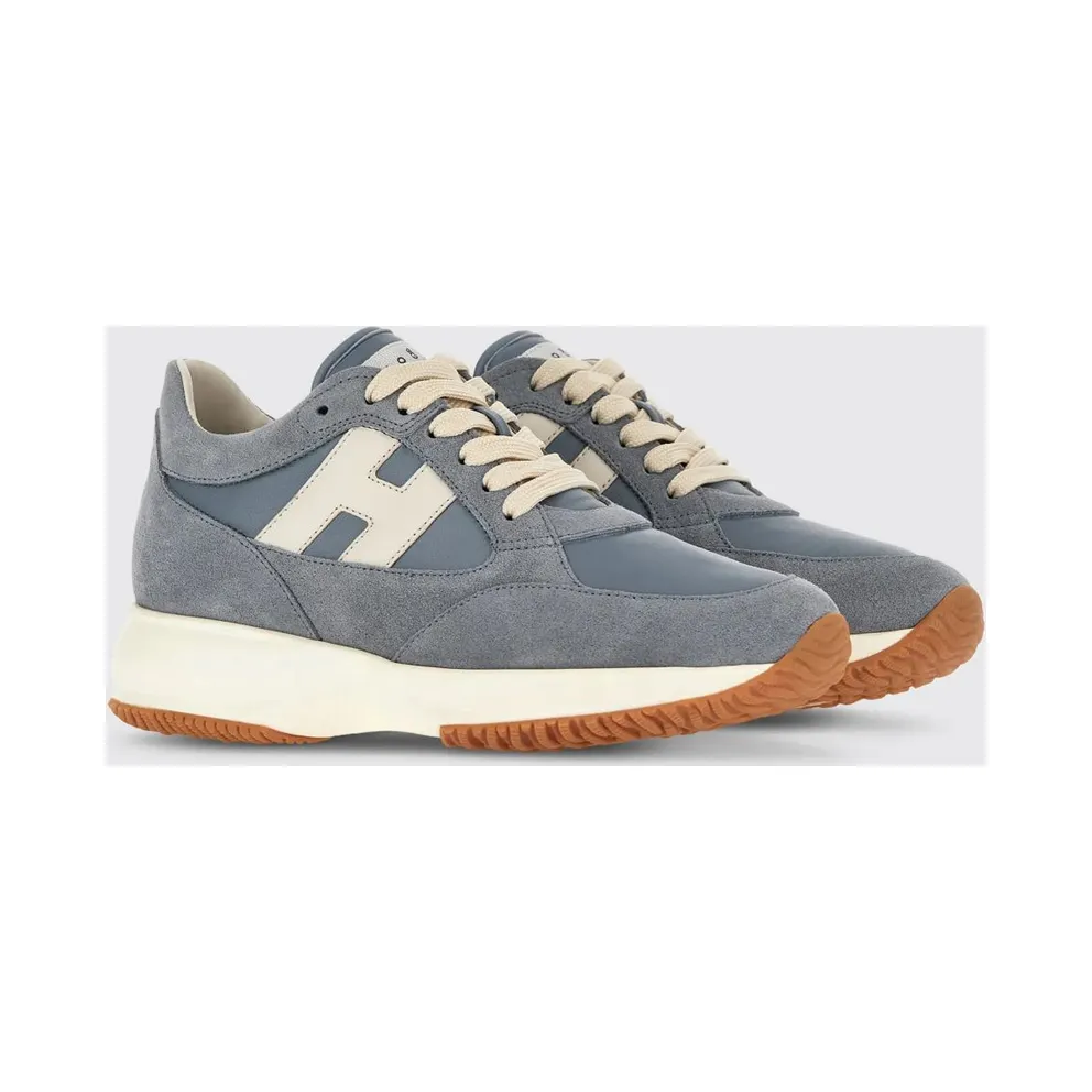 Hogan Interactive Suede Sneakers Blue (HXW7130GC60UHC0RVL)