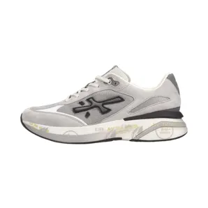 Premiata Moerun Italian Premium Sneakers “White/Grey” (MOERUN-7304)