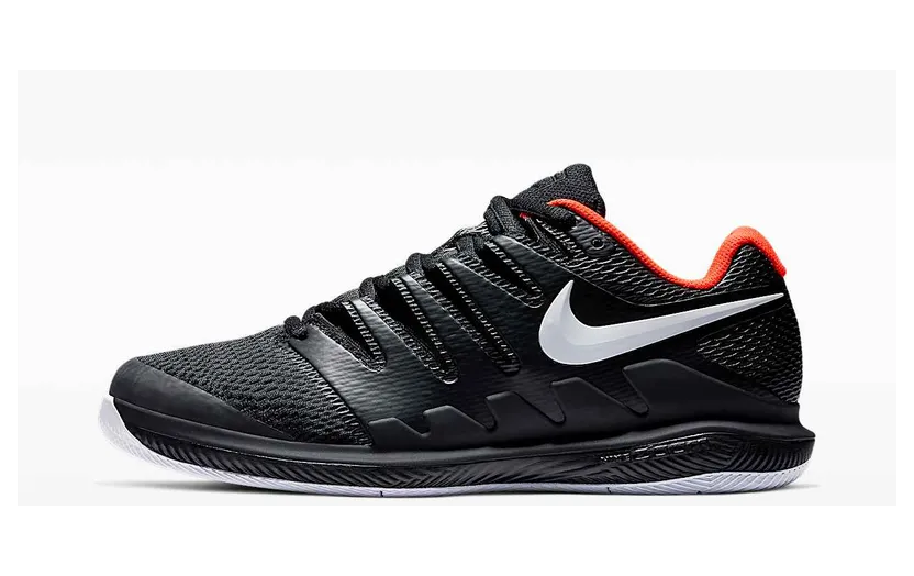 NikeCourt Air Zoom Vapor X Hardcourt “Black / Bright Crimson / White” (AA8030-016)