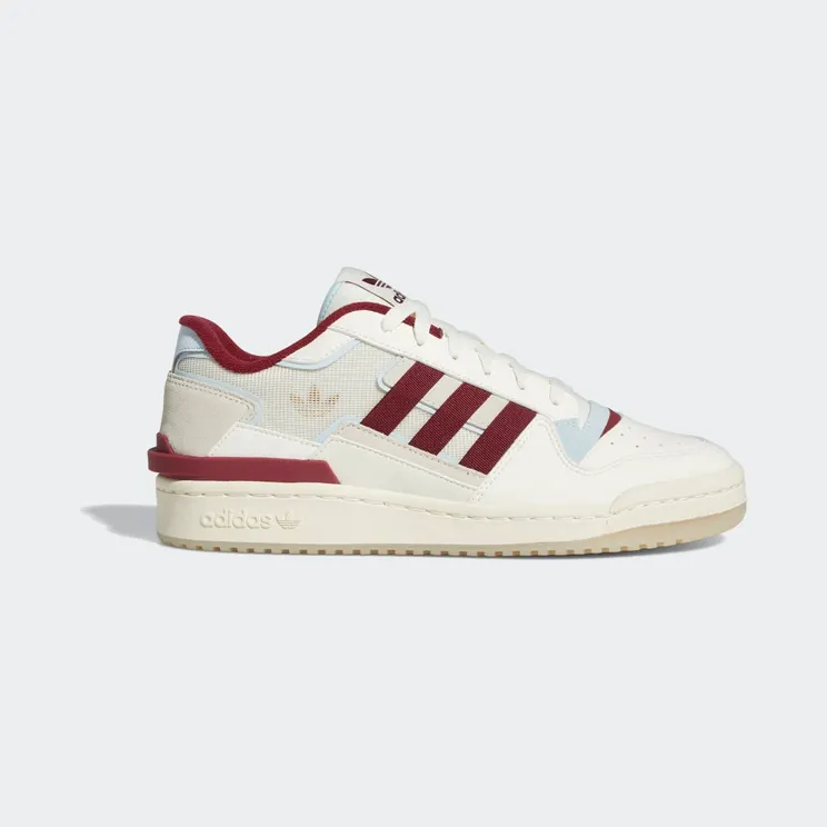 adidas Forum Exhibit Low Off White / Collegiate Burgundy / Cream White (GW4358)