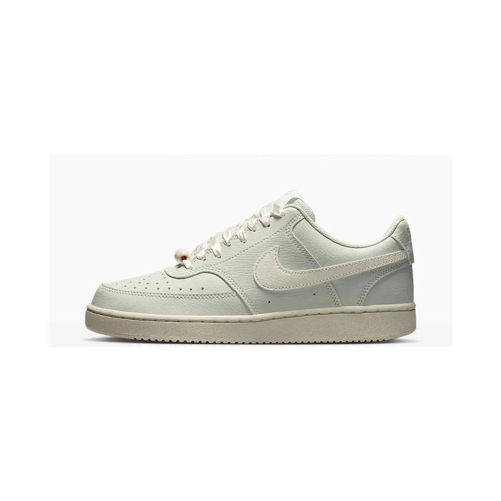 Nike Court Vision Low SE ‘Stitched Floral “Spruce Aura / Sail” (IB6652-002)