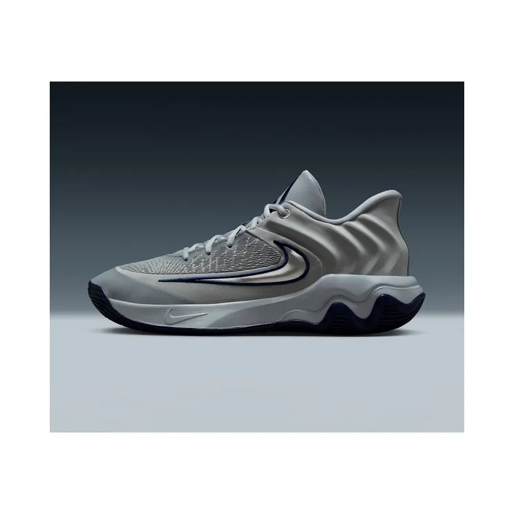 Nike Giannis Immortality 4 “Wolf Grey / Pure Platinum / Midnight Navy / Metallic Platinum” (FQ3680-008)