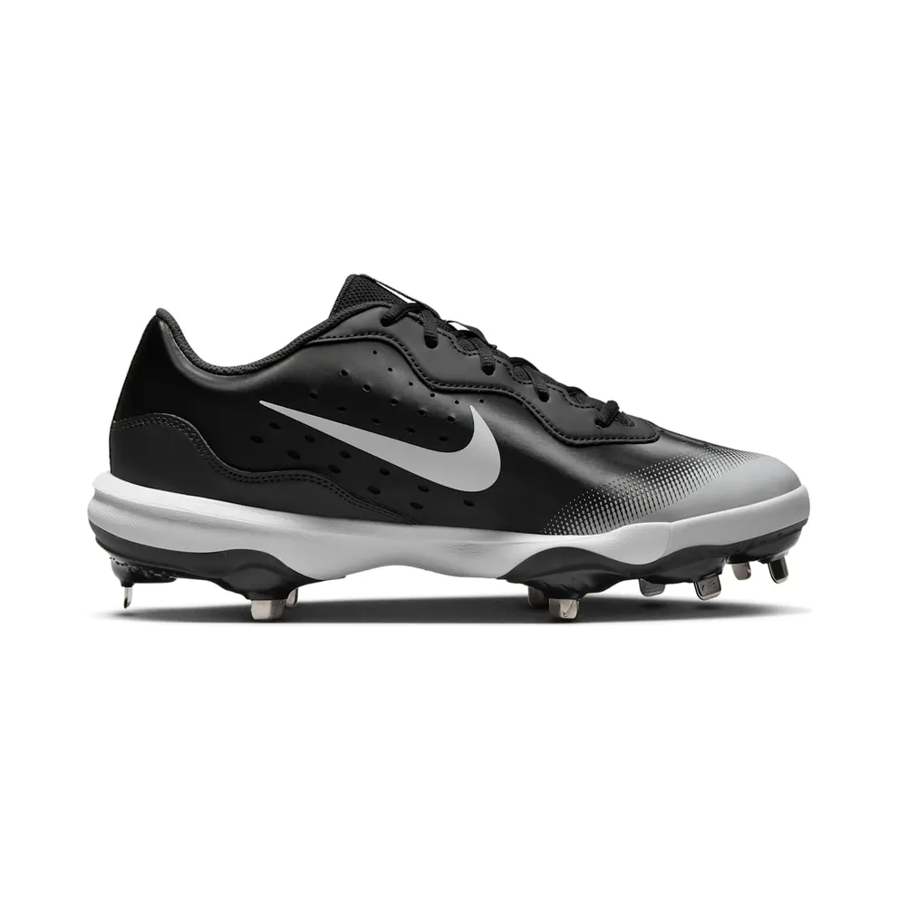 Nike Alpha Huarache Varsity 4 Low “Black Dark Smoke Grey” (DJ6516-010)
