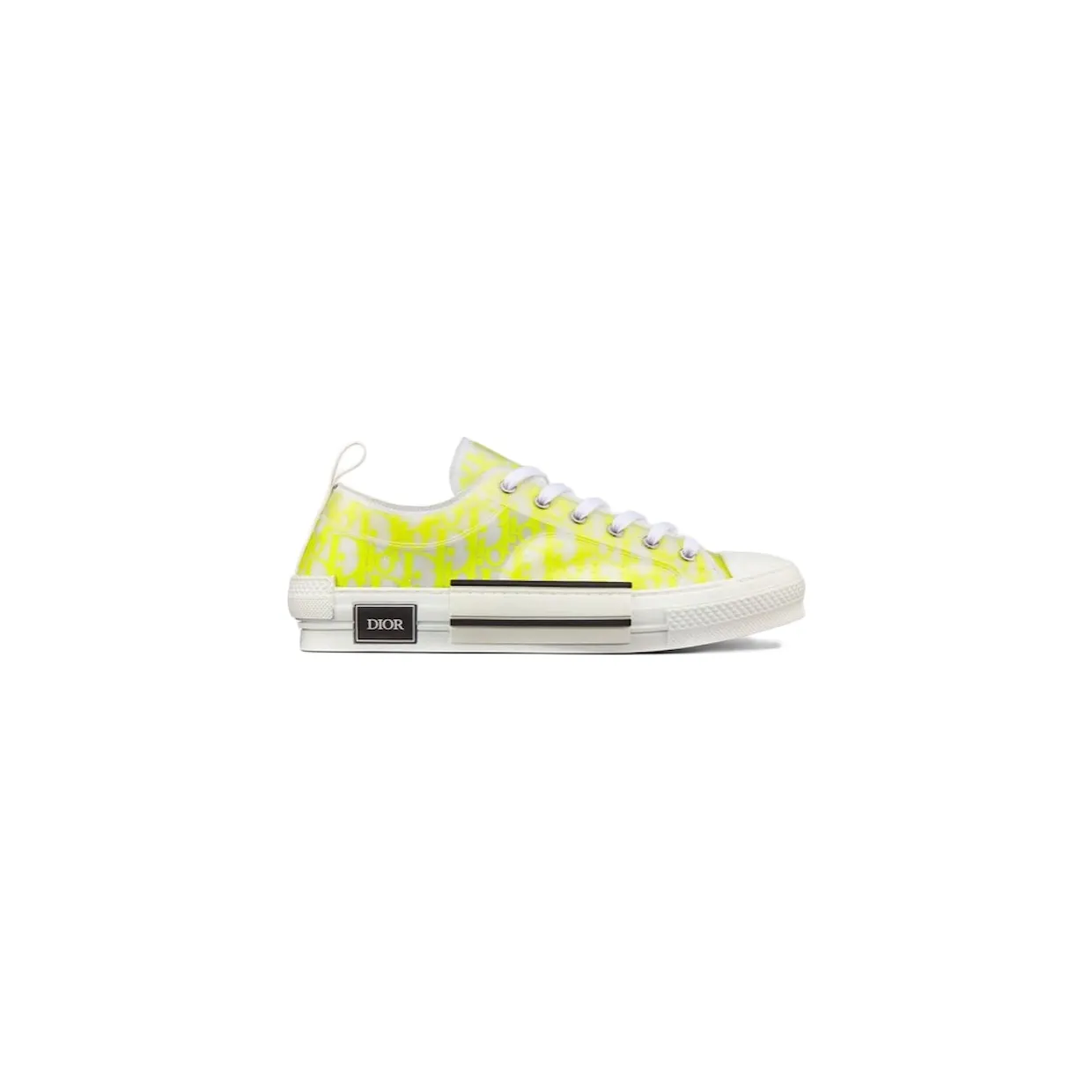 Dior B23 Low White Yellow Oblique (3SN249YNT_H160)