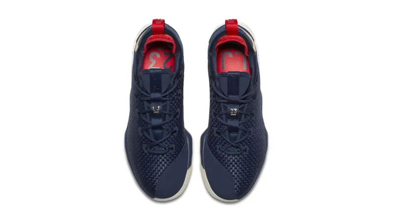 Nike LeBron XIV Low Midnight Navy/Metallic Gold Midnight Navy/Metallic Gold (878636-400)