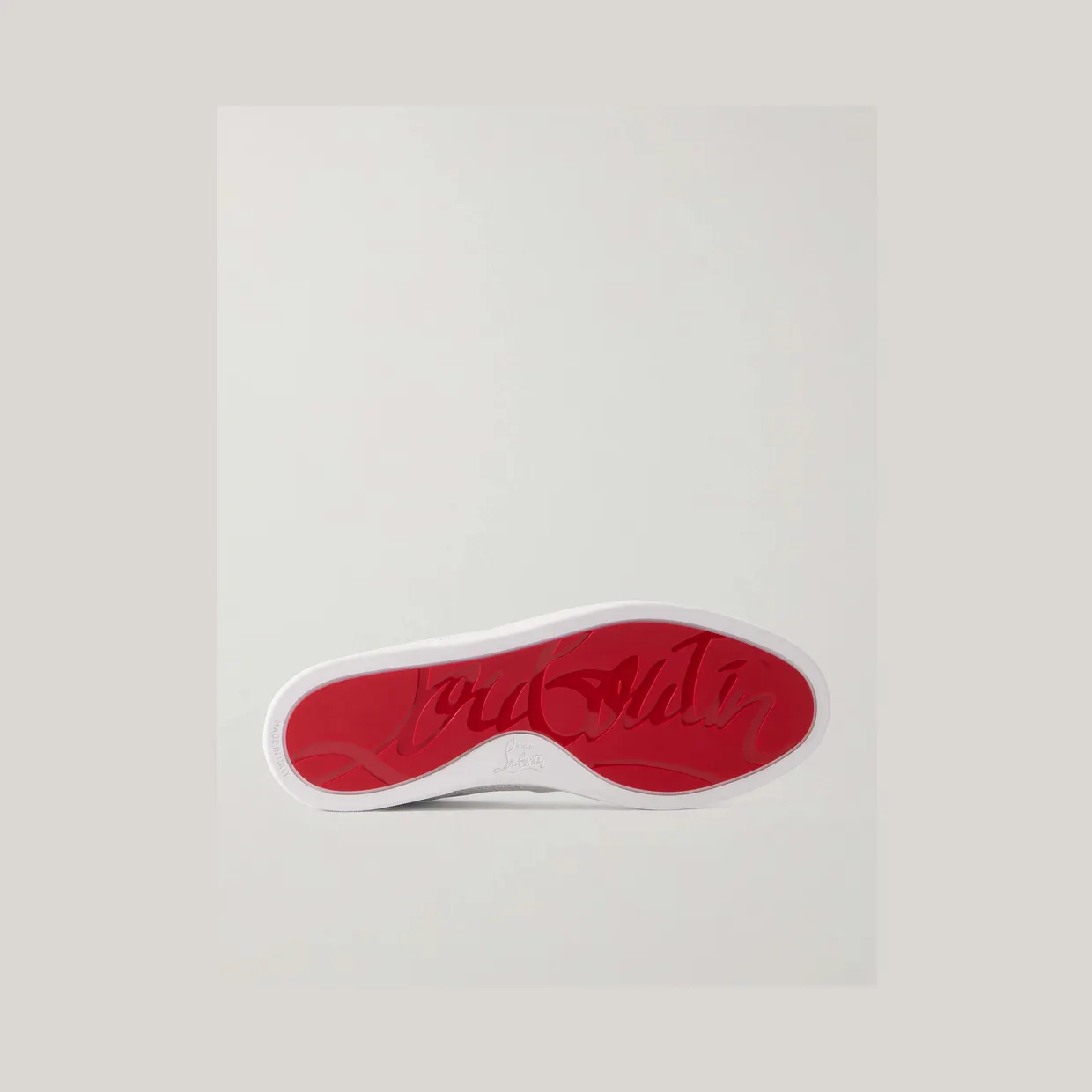 Christian Louboutin Tutti Rui Perforated Leather Sneakers White (1250897) (3)