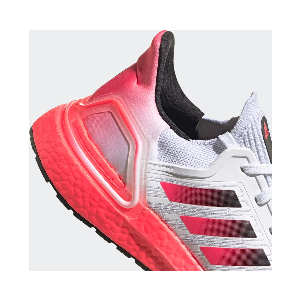Adidas UltraBoost 20 ‘Pink Gradient’ Cloud White/Core Black/Signal Pink (EG5177)