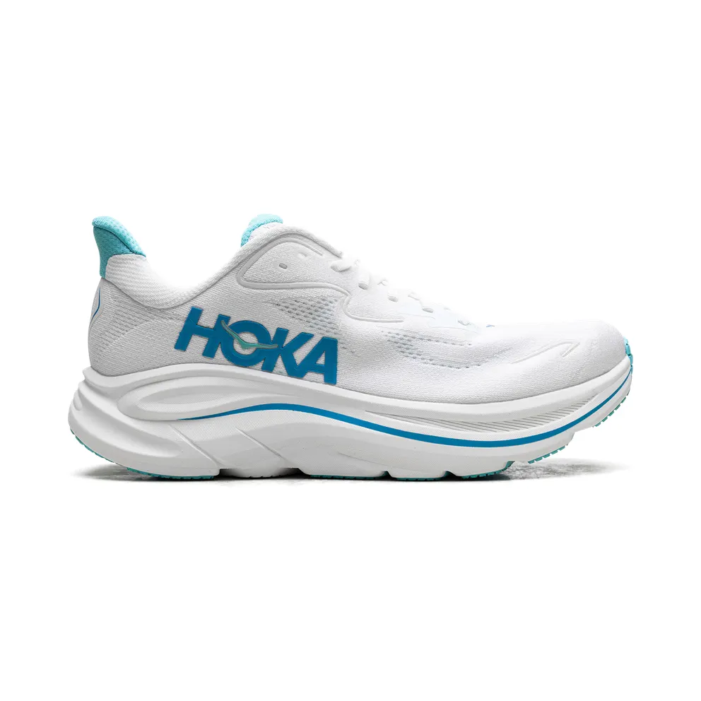 Hoka CLIFTON 10 “WHITE SKYWARD BLUE” (1162030-WKY)