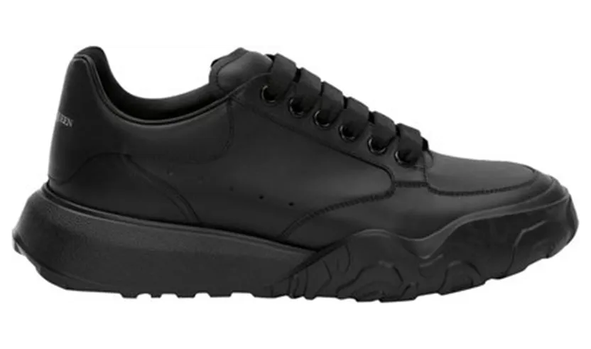 Alexander McQueen Court Trainers Black (634619WIA981000)