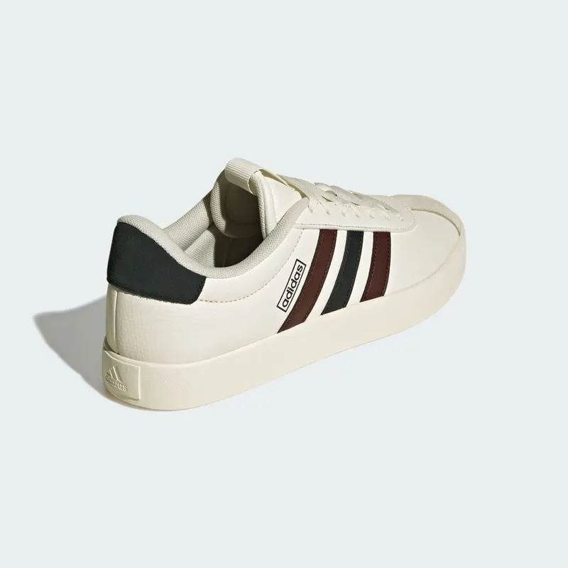 Adidas VL Court 3.0 Core White / Aurora Ruby / Aurora Ink (JI1755)