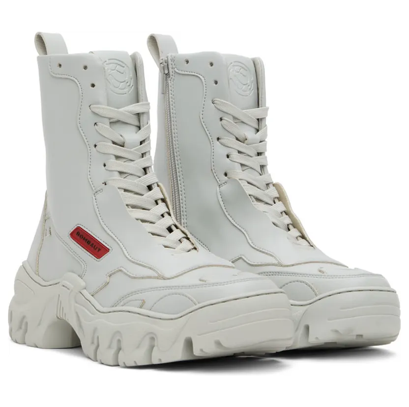 Rombaut SSENSE Exclusive Gray Boccaccio II High-Top Sneakers (S22-B-044) (4)