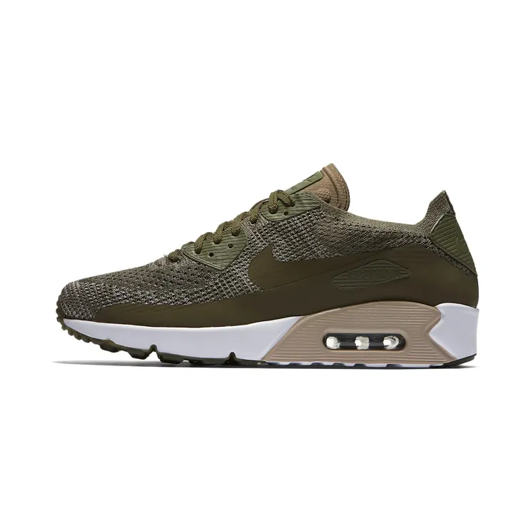 Nike Air Max 90 Ultra Flyknit 2 “Medium Olive / String” (875943-200)