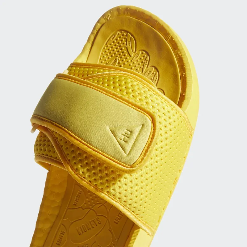 adidas Pharrell Williams Chancletas Hu Slides Bold Gold / Bold Gold / Bold Gold (H04407)