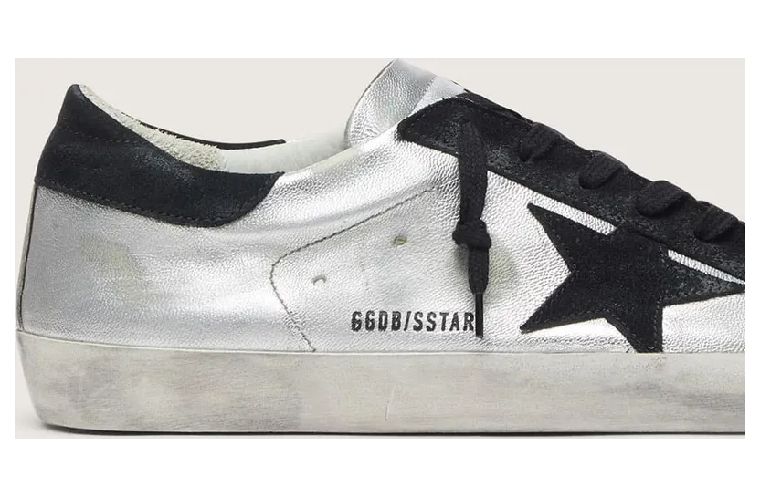 Golden Goose Super-Star In Silver Leather (GMF00101.F000312.60246) (5)