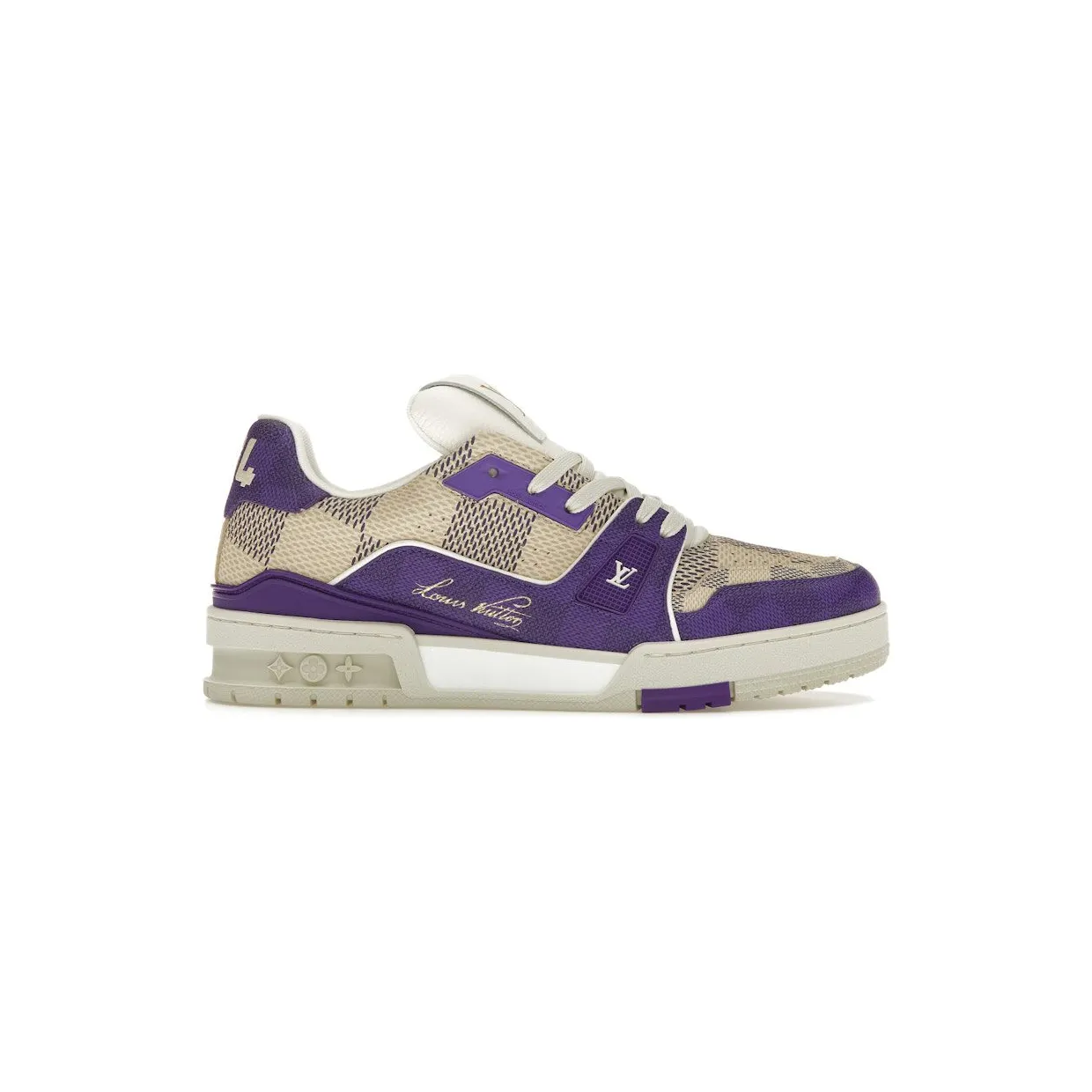 Louis Vuitton Damier LV Trainer Purple (1AC579)