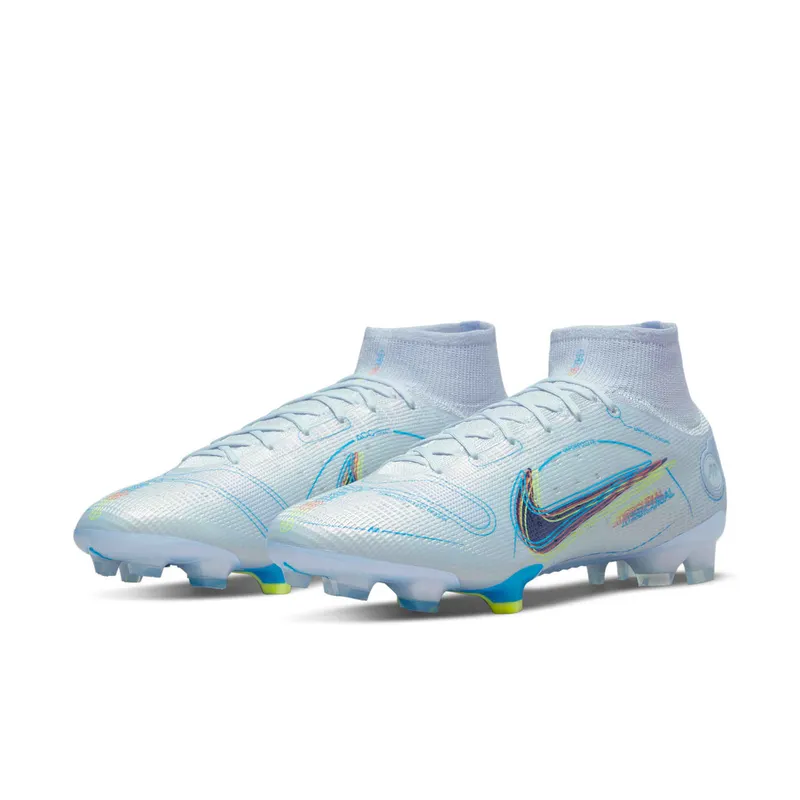 Nike Superfly 8 Elite FG Football Grey Light Marine (DJ2839-054)