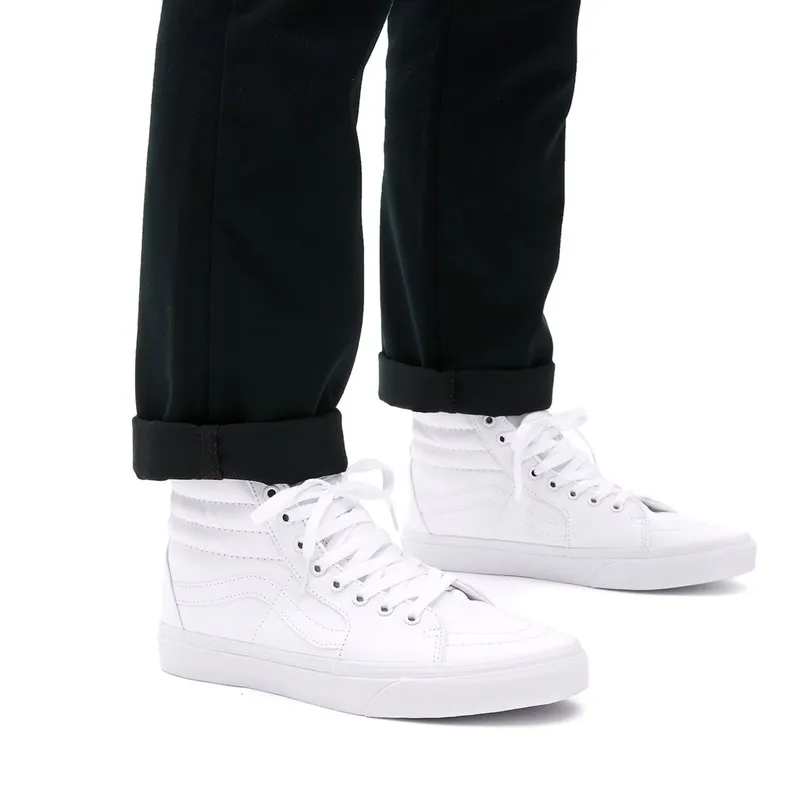 Vans Sk8-Hi True White Leather True White/True White (VN000D5IW00)