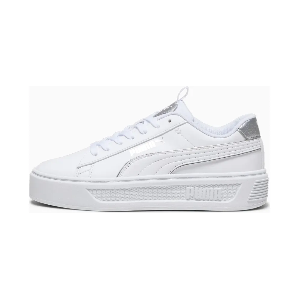 Puma Smash Platform v3 Pop Up Damen Weiß (392504-02)