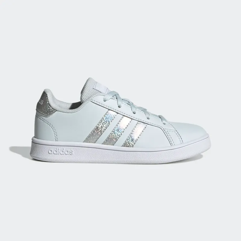 adidas Grand Court Print Lace Blue Tint / Blue Tint / Cloud White (GY6717)