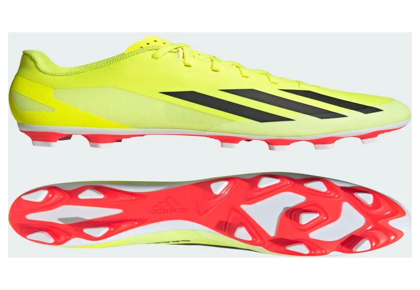 adidas X Crazyfast Club FG Team Solar Yellow 2 Core Black Cloud White (IG0618)