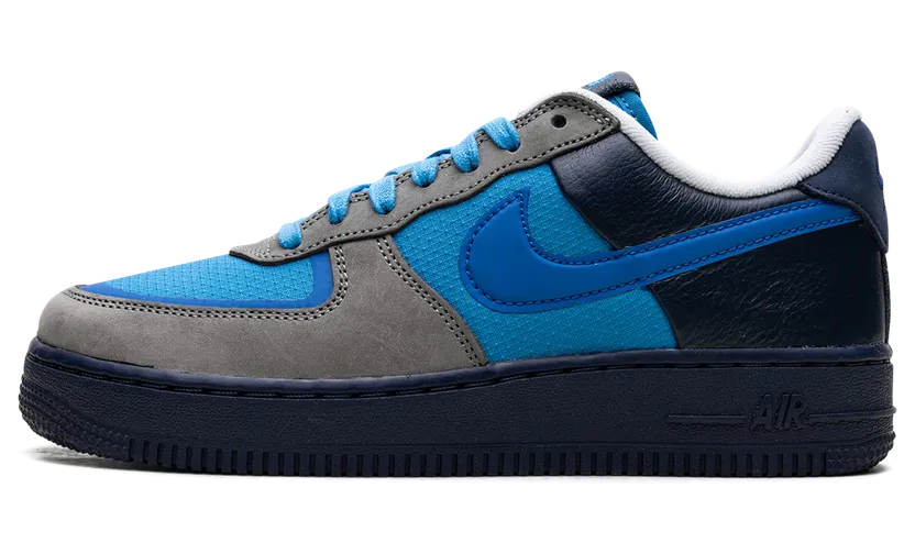 Nike x Stash Air Force 1 Low SP “Soft Grey and Harbor Blue” (varsity royal) – HF5516-001