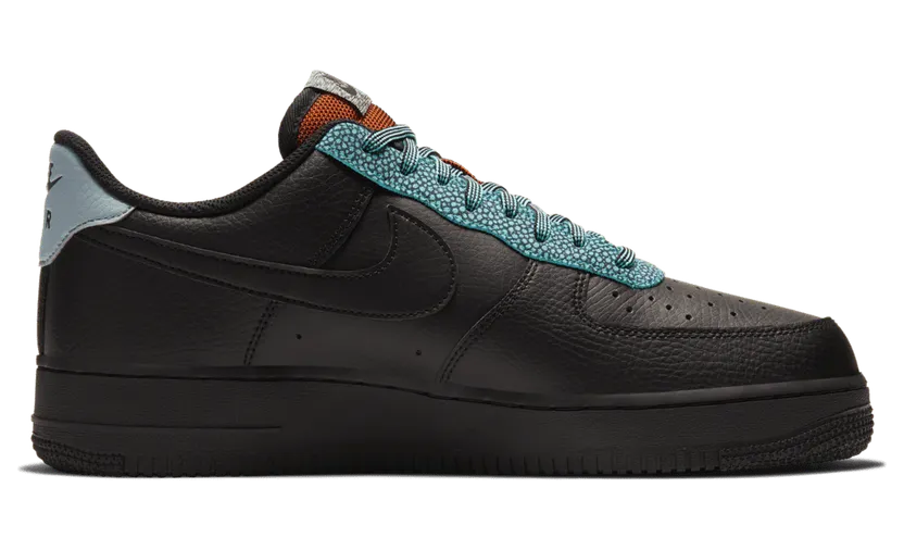 Nike Air Force 1 ’07 LV8 4 ‘Black Obsidian Mist’ Black/Black/Obsidian Mist (CK4363-001)