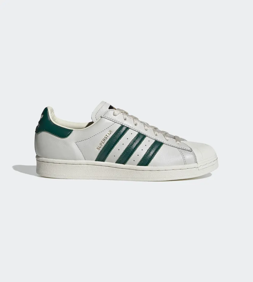 adidas Superstar Off White / Collegiate Green / Off White (H68186)