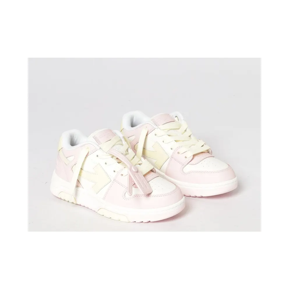 Off-White Out Of Office Leather Sneakers Pink (G007S6L0013C19)