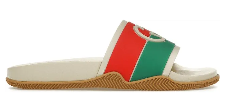Gucci Slides Interlocking G Orange (655461JFA00)