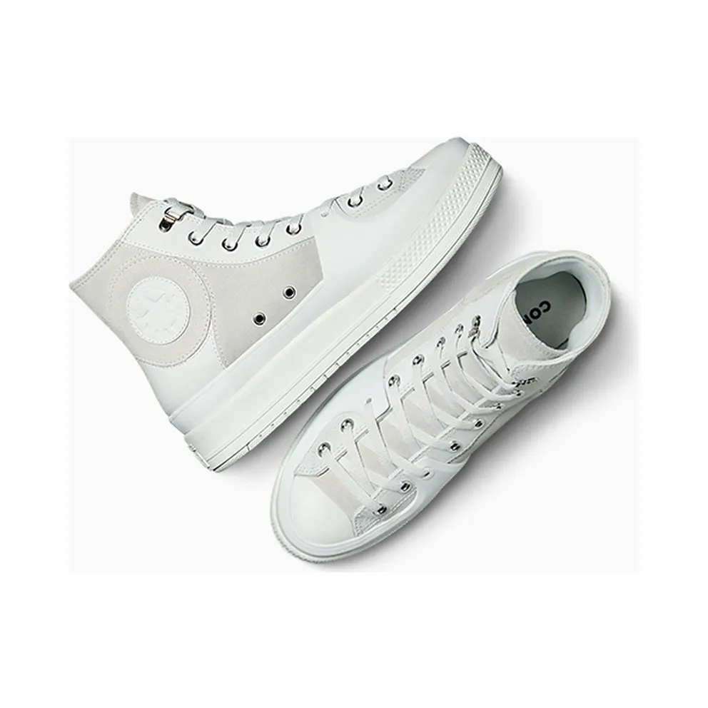 Converse Chuck Taylor All Star Construct Leather Moonbath/moonbath/Silver – “White” (A05615C)