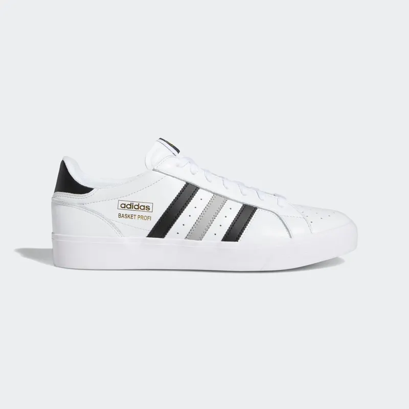 adidas Basket Profi Lo Cloud White / Core Black / Gold Metallic (FX3191)